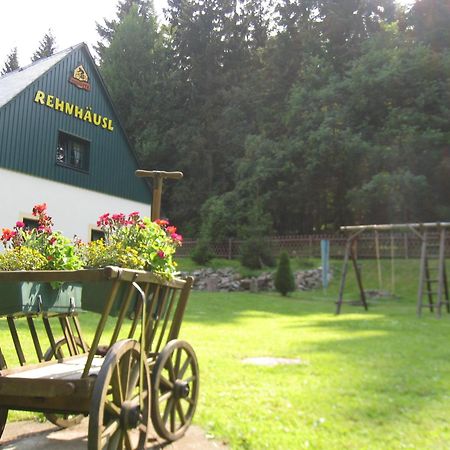 Ferienhaus Bikehuette Rehnhaeusl Geising Bagian luar foto