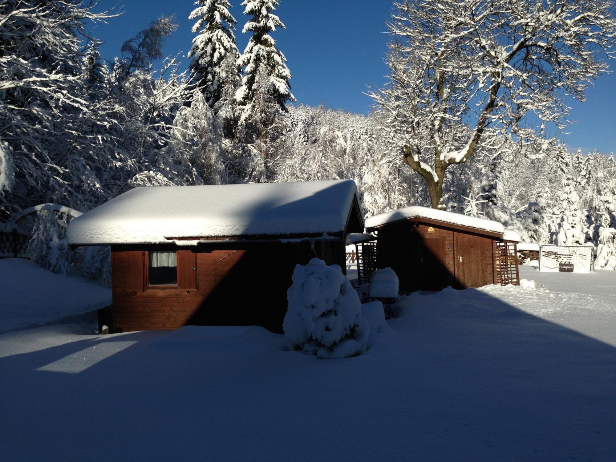 Ferienhaus Bikehuette Rehnhaeusl Geising Bagian luar foto