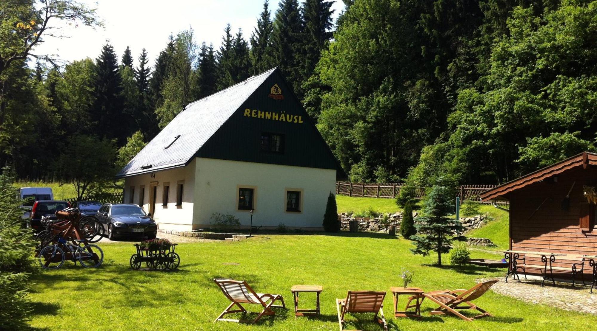 Ferienhaus Bikehuette Rehnhaeusl Geising Bagian luar foto